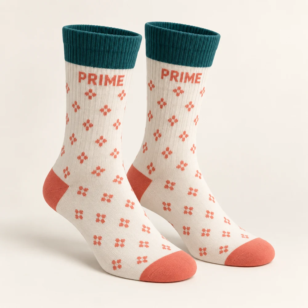Crew socks model
